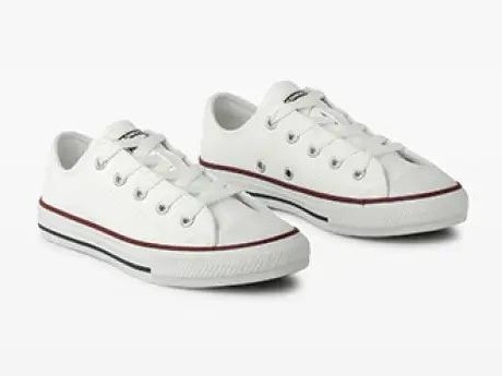 TENIS ALL STAR BRANCO E MARINHO CHUCK TAYLOR