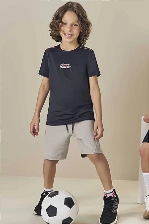 CAMISETA EM MALHA YUKI PRETO LUC.BOO