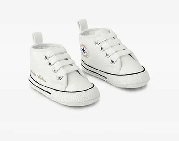 TÊNIS CHUCK TAYLOR MY FIRST ALL STAR BRANCO