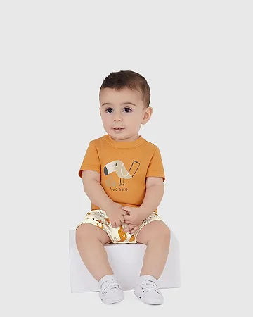 CONJUNTO CAMISETA E SHORTS TUCANO MALWEE