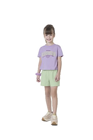 CONJUNTO BLUSINHA E SHORTS KINDNESS MALWEE