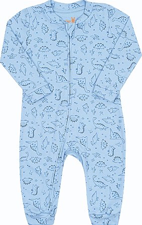 MACACÃO MANGA LONGA DINOSSAUROS KIKO BABY