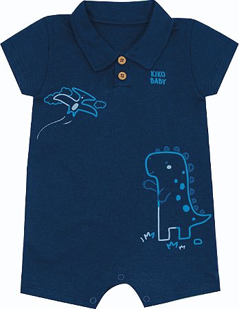 MACACÃO MANGA CURTA DINOS KIKO BABY
