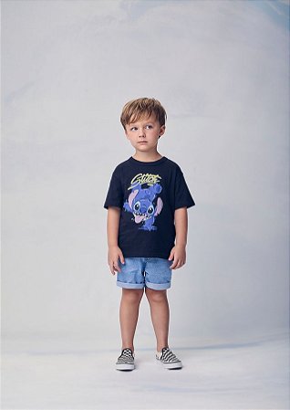 T-SHIRT STITCH PRETA YOUCCIE