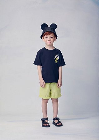 T-SHIRT MICKEY PRETA YOUCCIE