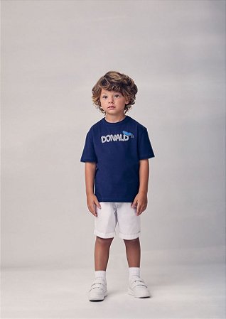 T-SHIRT DONALD AZUL MARINHO