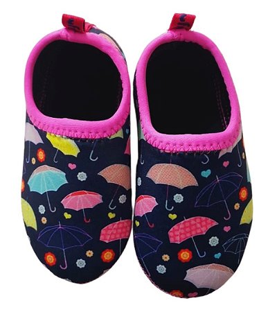 SAPATILHA INFANTIL GUARDA CHUVA UFROG