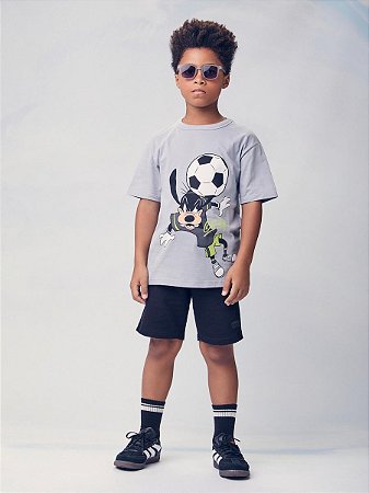 T-SHIRT CINZA PATETA YOUCCIE