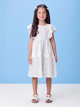 VESTIDO OFF WHITE COMPOSÊ LAISE MOMI