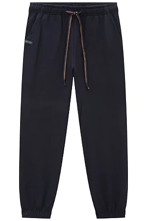 CALÇA JOGGER EM MOLEVISCO PRETO LUCBOO