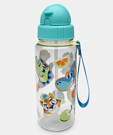 GARRAFA TRITAN MULTIBICHOS TRANSPARENTE PUKET