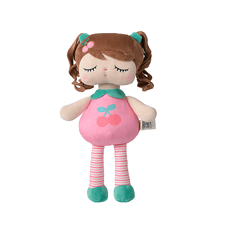 BONECA ANGELA FRUTAS CEREJINHA 33CM METOO