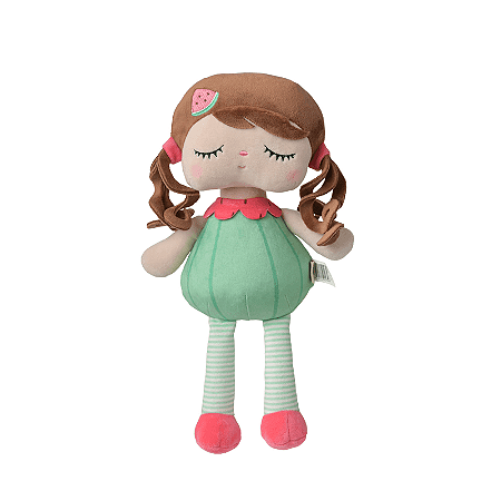 BONECA ANGELA FRUTAS MELANCIA 33CM METOO