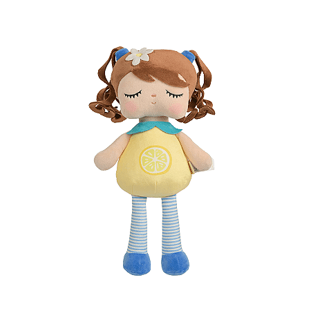BONECA ANGELA FRUTAS LIMÃOZINHO 33CM METOO