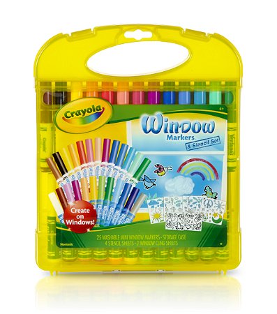 Kit Canetinhas para Vidro - Crayola