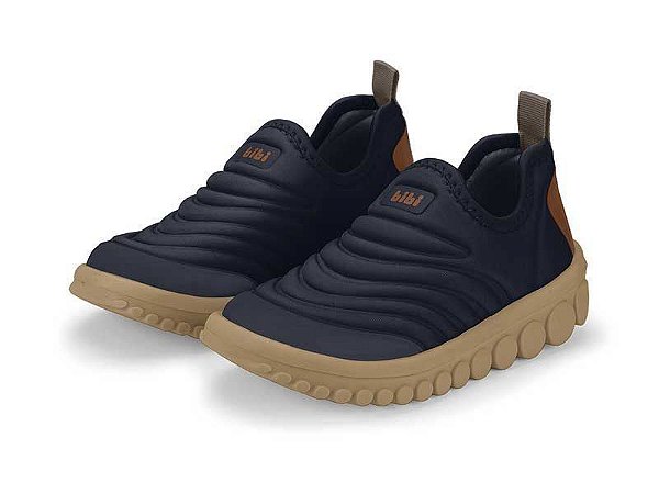 TÊNIS ROLLER MARINHO E CARAMELO BIBI