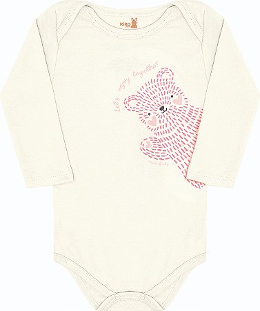 CONJUNTO BODY E CALÇA OFF WHITE URSINHOS KIKO BABY