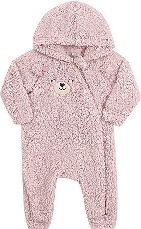 MACACÃO PELUDINHO ROSA KIKO BABY