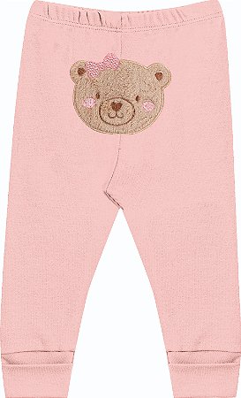 KIT CALÇA VIRA PÉ URSINHOS KIKO BABY