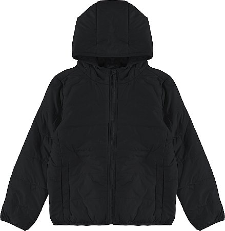 JAQUETA PUFFER UNISSEX PRETA MALWEE