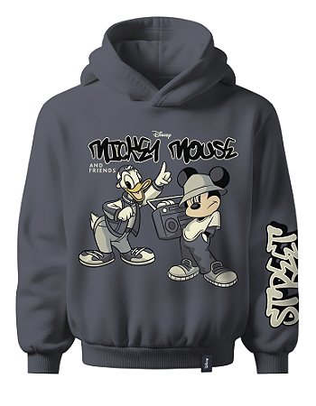 MOLETOM COM CAPUZ MICKEY MOUSE MALWEE