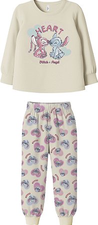 PIJAMA LONGO STITCH MALWEE