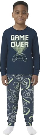 PIJAMA LONGO GAME OVER MALWEE