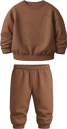 CONJUNTO DE MOLETOM DINO MALWEE