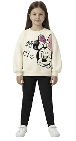 CONJUNTO DE MOLETOM MINNIE MALWEE