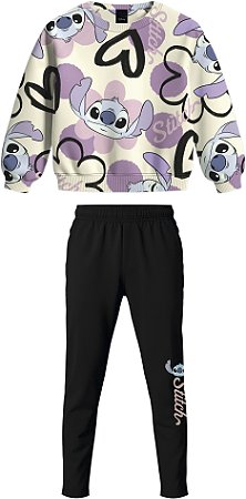 CONJUNTO DE MOLETOM STITCH MALWEE