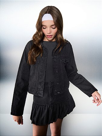 JAQUETA JEANS BLACK I AM AUTHORIA