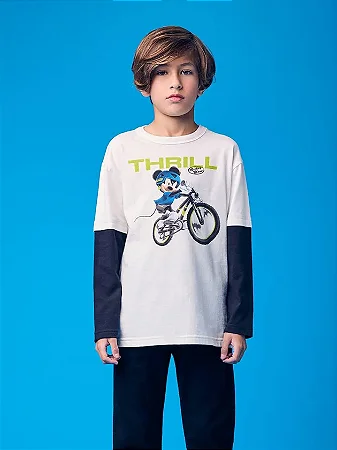 CAMISETA MANGA LONGA MICKEY YOUCCIE