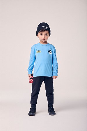 CONJUNTO CAMISETA E CALÇA MICKEY YOUCCIE