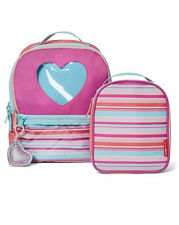 Mochila e Lancheira Infantil Coração Forget Me Not - Skip Hop