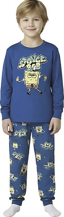 PIJAMA MANGA LONGA BOB ESPONJA MALWEE
