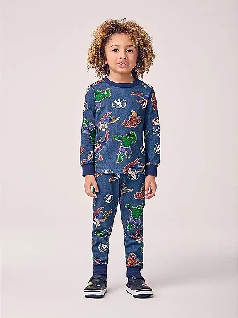 PIJAMA MANGA LONGA MARVEL YOUCCIE