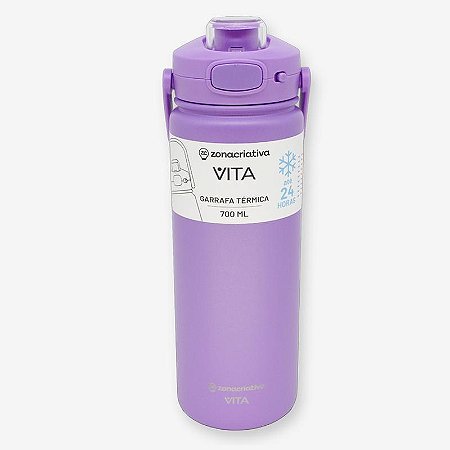 GARRAFA EXCALLIBUR CLICK VITA 700ML AÇAÍ ZONA CRIATIVA