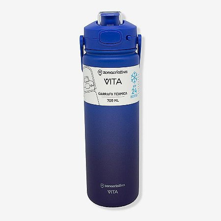 GARRAFA EXCALLIBUR CLICK VITA 700ML MAR PROFUNDO ZONA CRIATIVA