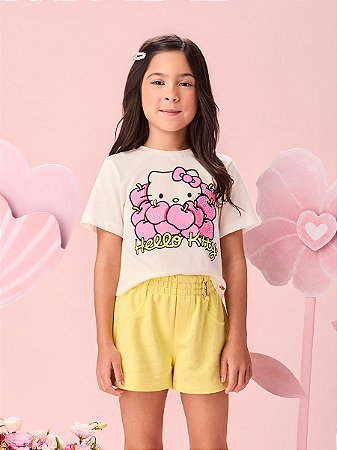BLUSINHA HELLO KITTY COM STRASS MOMI