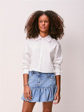 CAMISA TRICOLINE OFF WHITE AUTHORIA