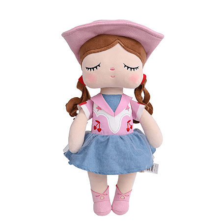 BONECA ANGELA COWGIRL CORA 33CM METOO
