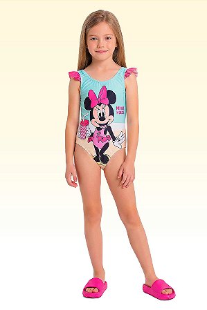 MAIÔ MALHA PROTEÇÃO UV 50+ MINNIE FAKINI