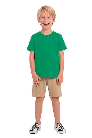 CAMISETA BÁSICA VERDE FAKINI