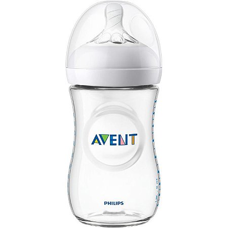 Mamadeira Pétala 260ml Transparente SCF033/17 - Philips Avent