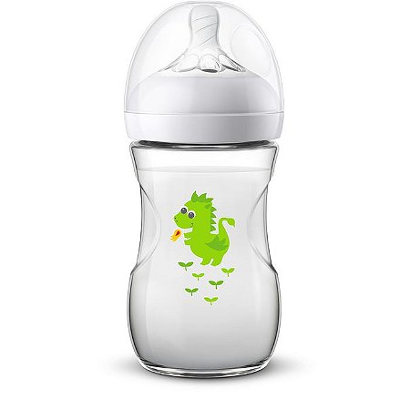 Mamadeira Pétala Decorada Dragão 260ml SCF070/24 - Philips Avent