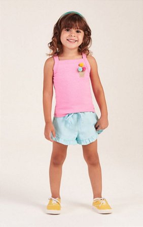 Short Ice Cream Verde 008 - Mon Sucré