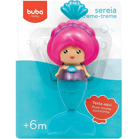 Sereia Treme-Treme para o Banho - Buba Baby