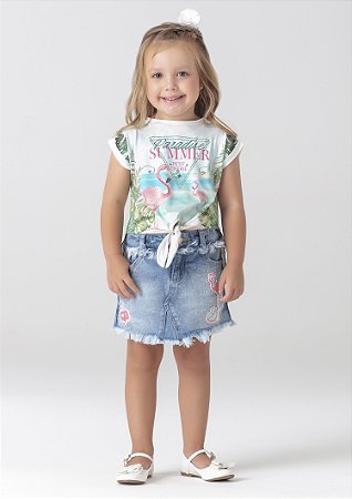 Conjunto Mc Flamingo 060 - Petit Cherie