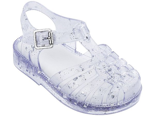 Sandália Possession Mini Vidro com Glitter - Melissa