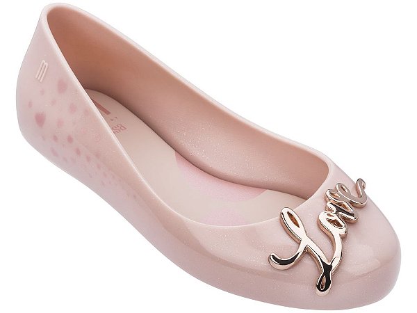 Sapatilha Mel Sweet Love V Infantil Rosa - Melissa